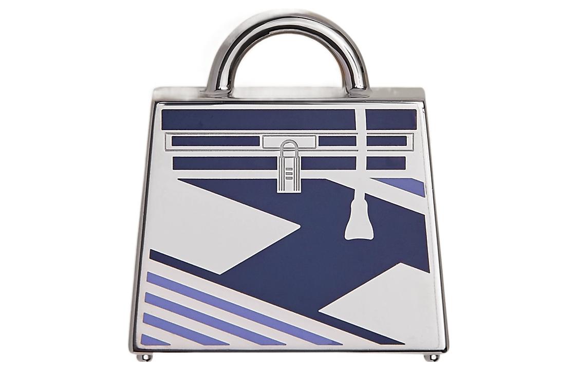 

HERMES Кулон Келли унисекс тёмно-фиолетовый, Dark Purple