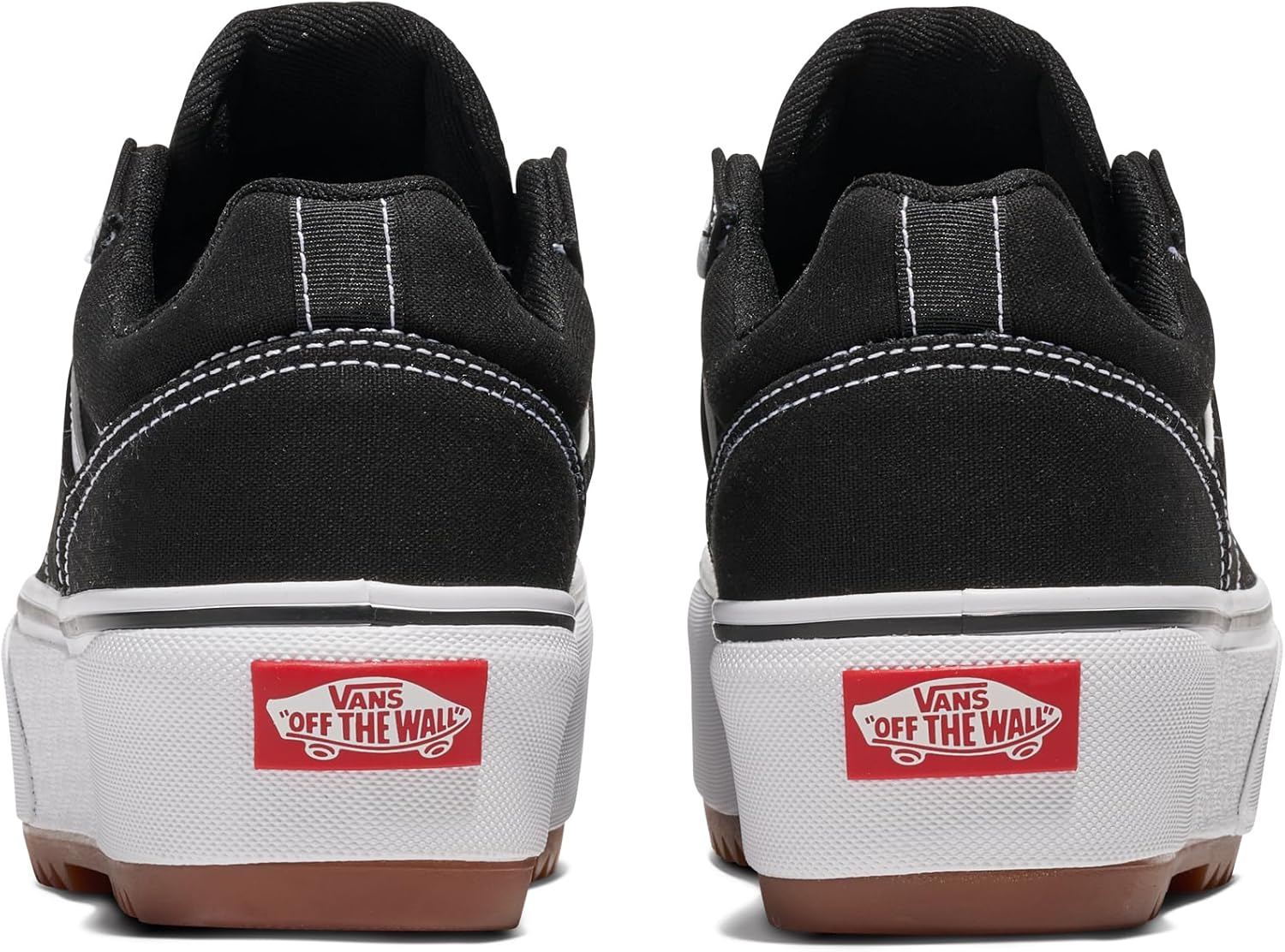 Vans Womens Seldan Platform St Shoe | Кроссовки в стиле ретро-тенниса для моды и повседневной носки, Canvas Black — фото 3