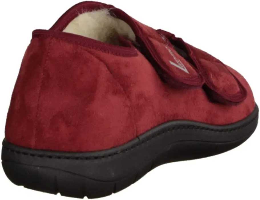 Liromed 476-3012 Bordo (Красные) Закрытые тапочки Мужская обувь Профилактика диабета Красные — фото 3