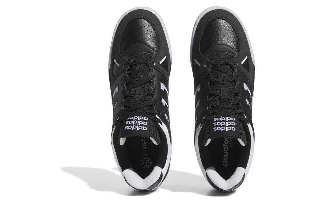 Мужские баскетбольные кроссовки adidas Midcity, Черно-белый — фото 4