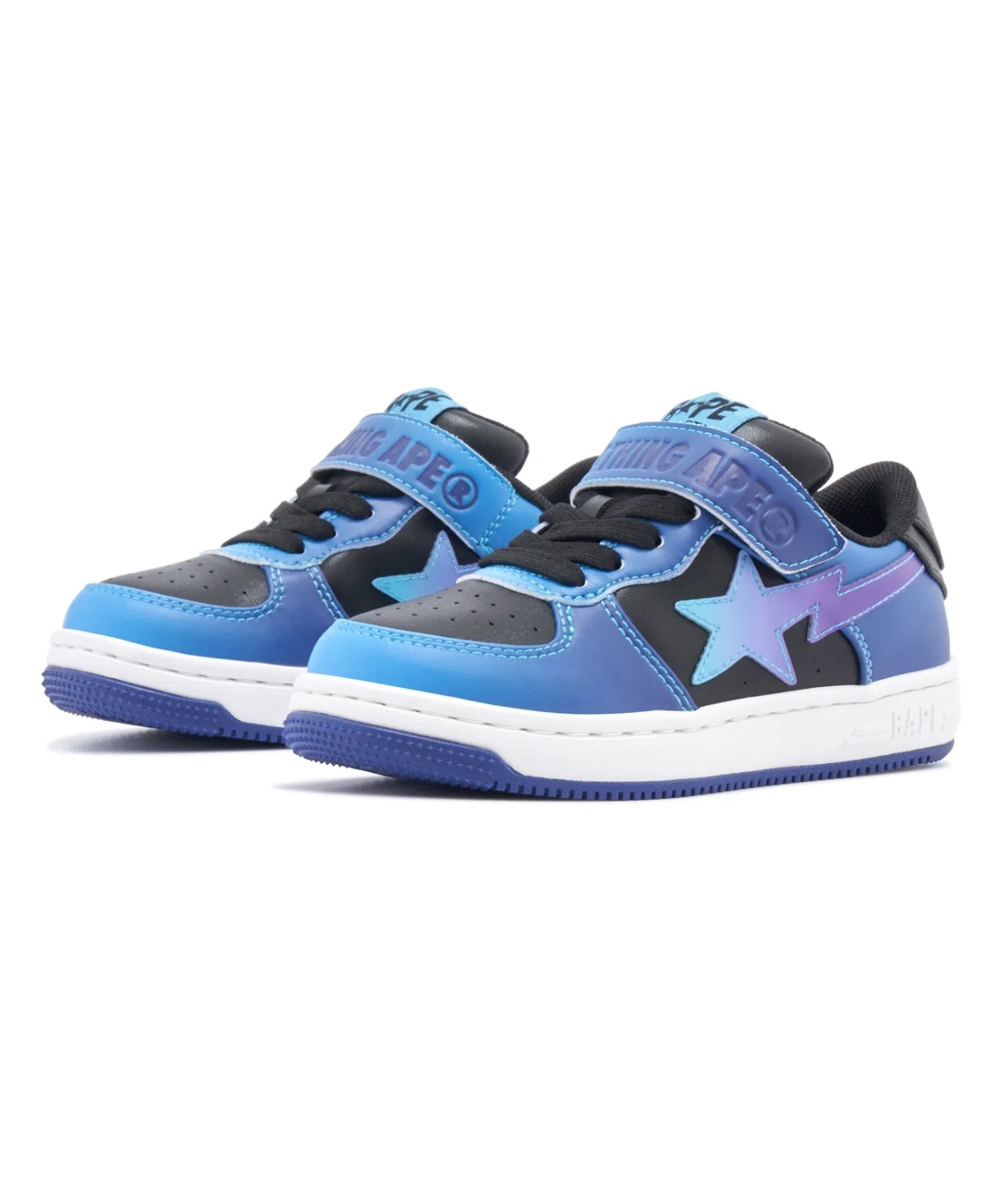 Детские кроссовки BAPE STA #2 с градиентными STA A BATHING APE синие