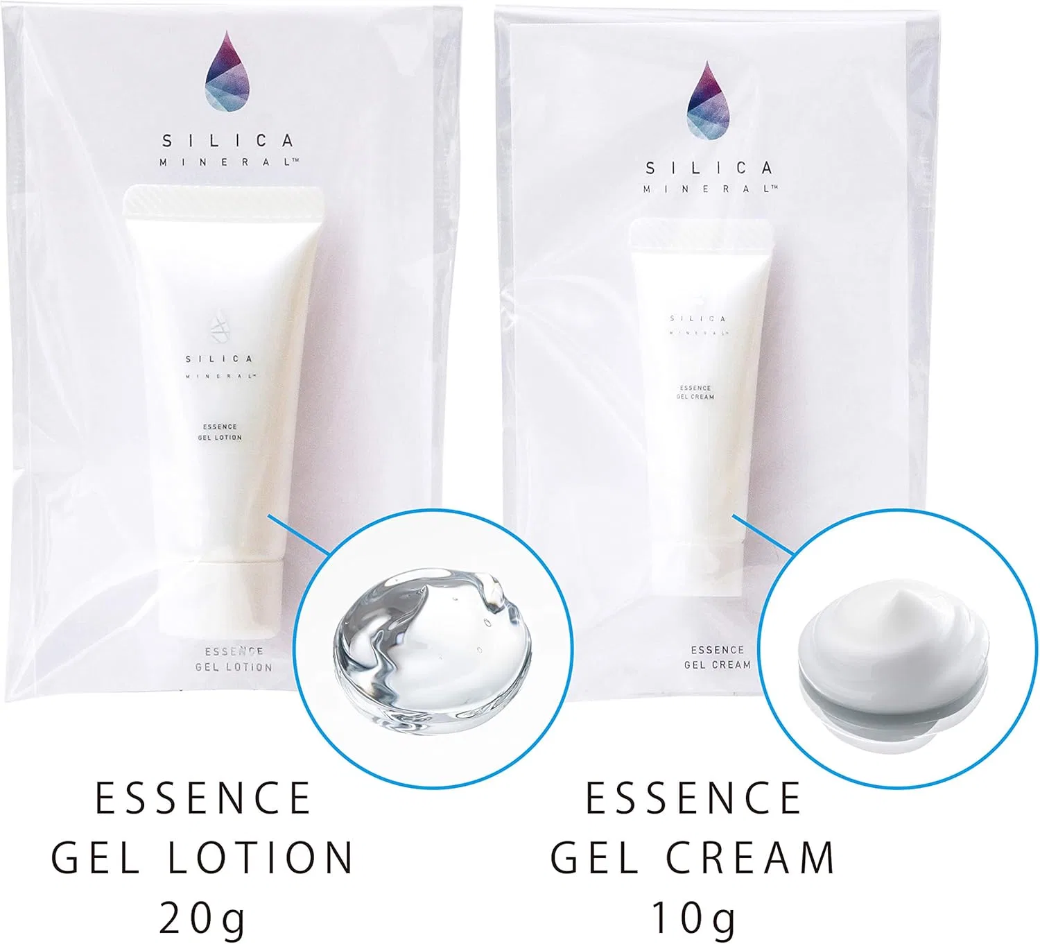 Набор для ухода за кожей Silica Mineral Essence Gel с кремом и лосьоном, 30 г Silica Minerals — фото 2
