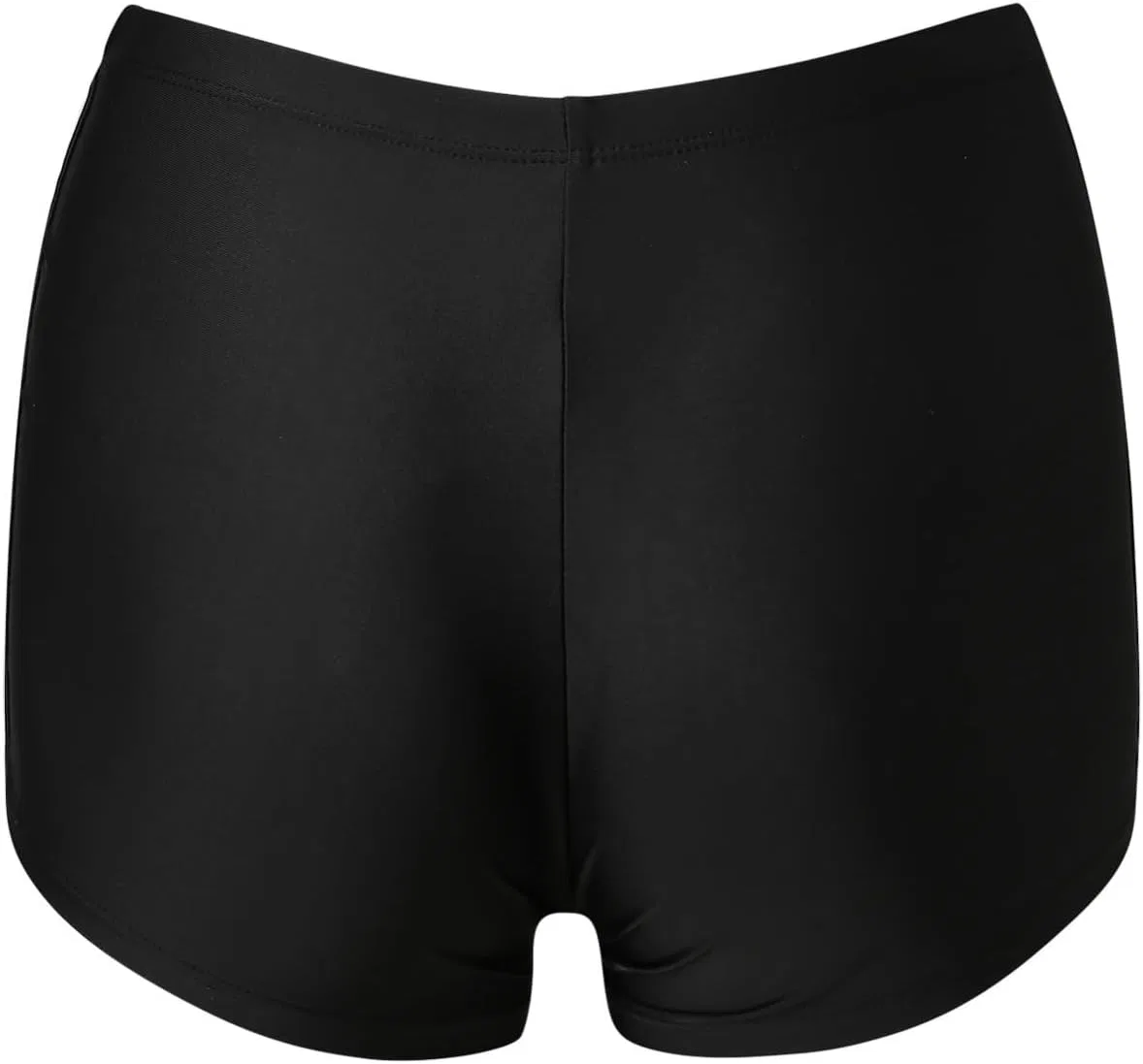Generic Плавки-шорты для женщин, корректирующие фигуру, для пляжа, летние тренировки, вечеринки у бассейна, плавки-трусики, черный — фото 4