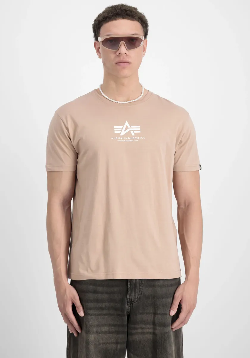 

Рубашка с круглым вырезом Alpha Industries "Basic T ML", коралловый