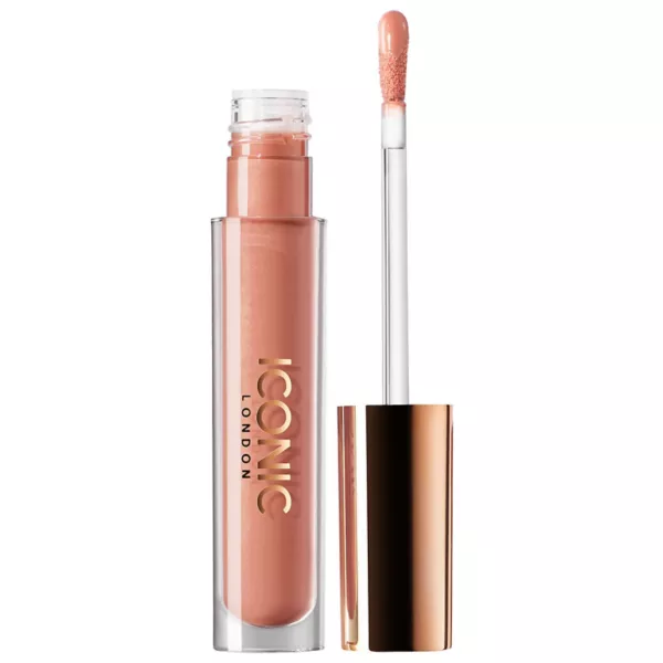

Блеск для увеличения губ Iconic London, цвет nearly nude soft taupe