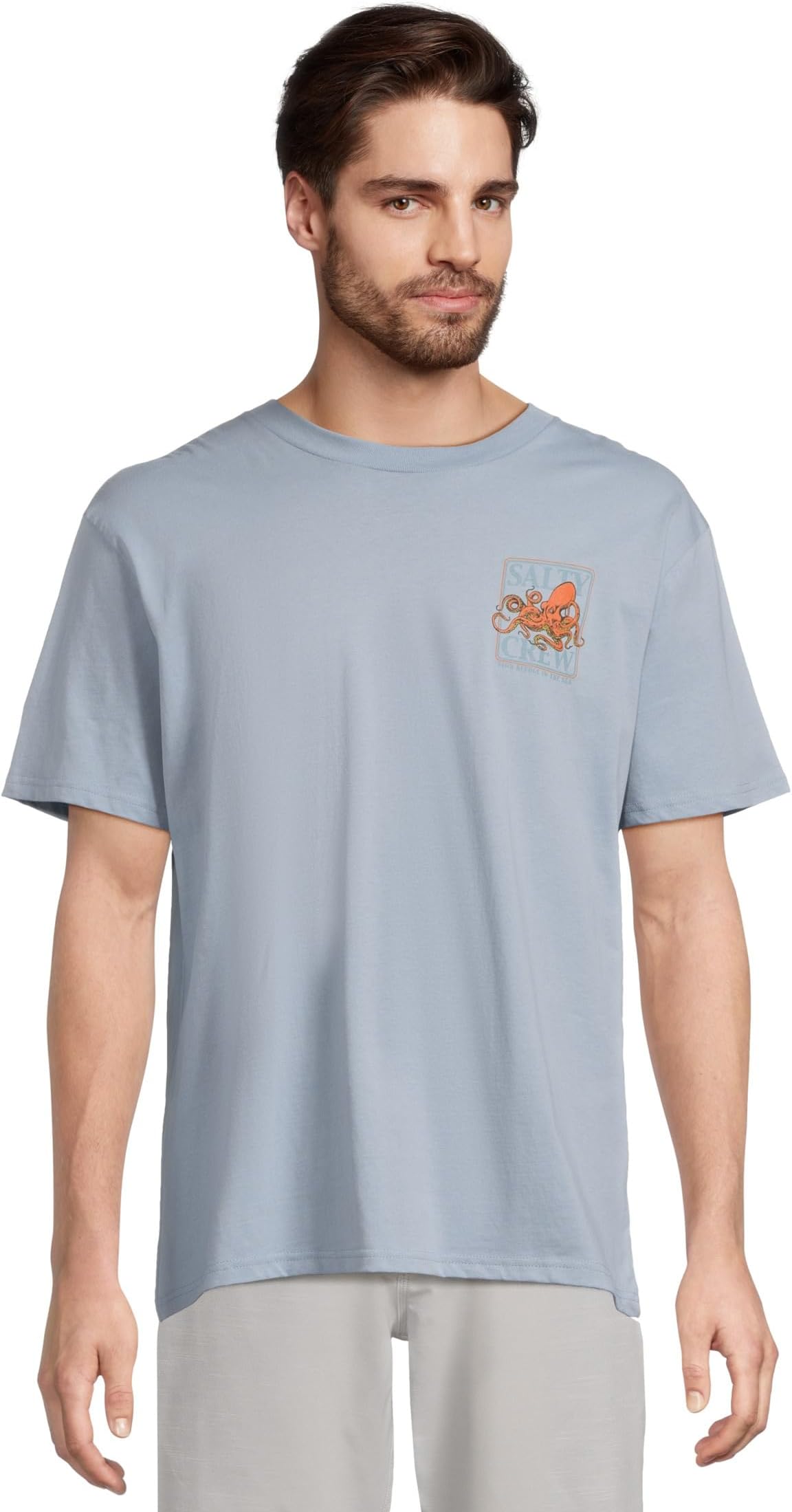 

Футболка Salty Crew Ink Slinger Short Sleeve Tee, цвет Blue Fog