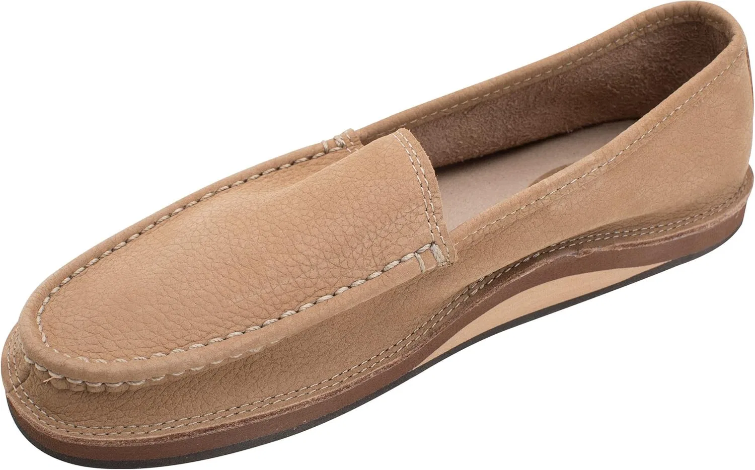 Лоферы из натуральной кожи, Sierra Brown Rainbow Sandals