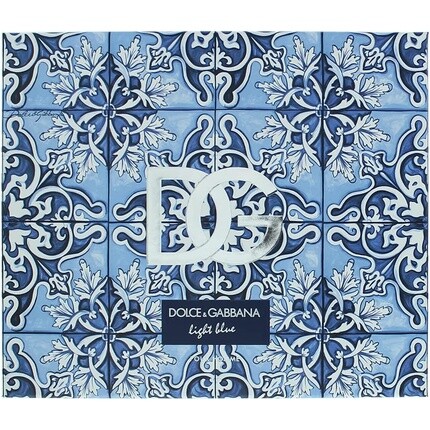 Подарочный набор Light Blue: туалетная вода 75 мл + бальзам после бритья 50 мл, Dolce & Gabbana — фото 2