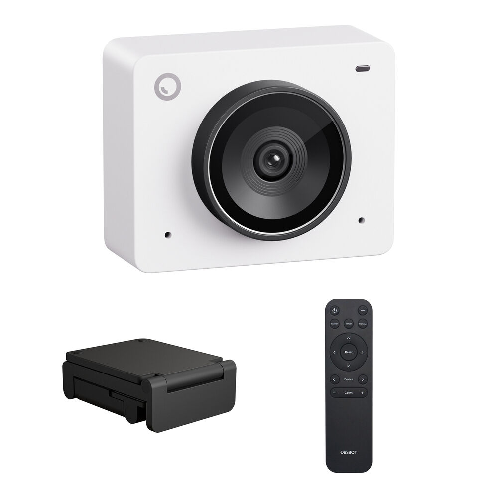 

Веб-камера OBSBOT Meet 2 4K Webcam with Essentials+ Kit (Cloud White)