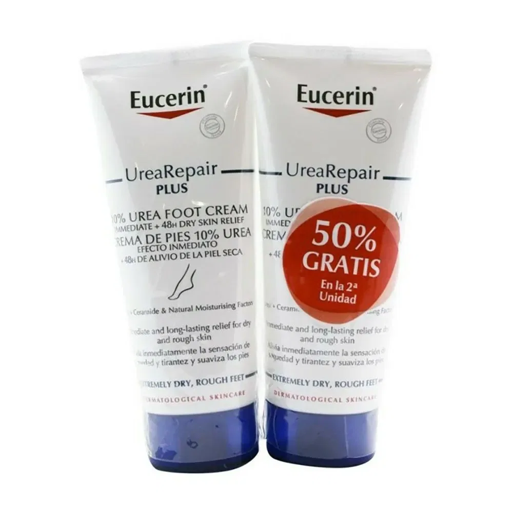 Крем Eucerin Urea Repair Plus 2x100ml, белый