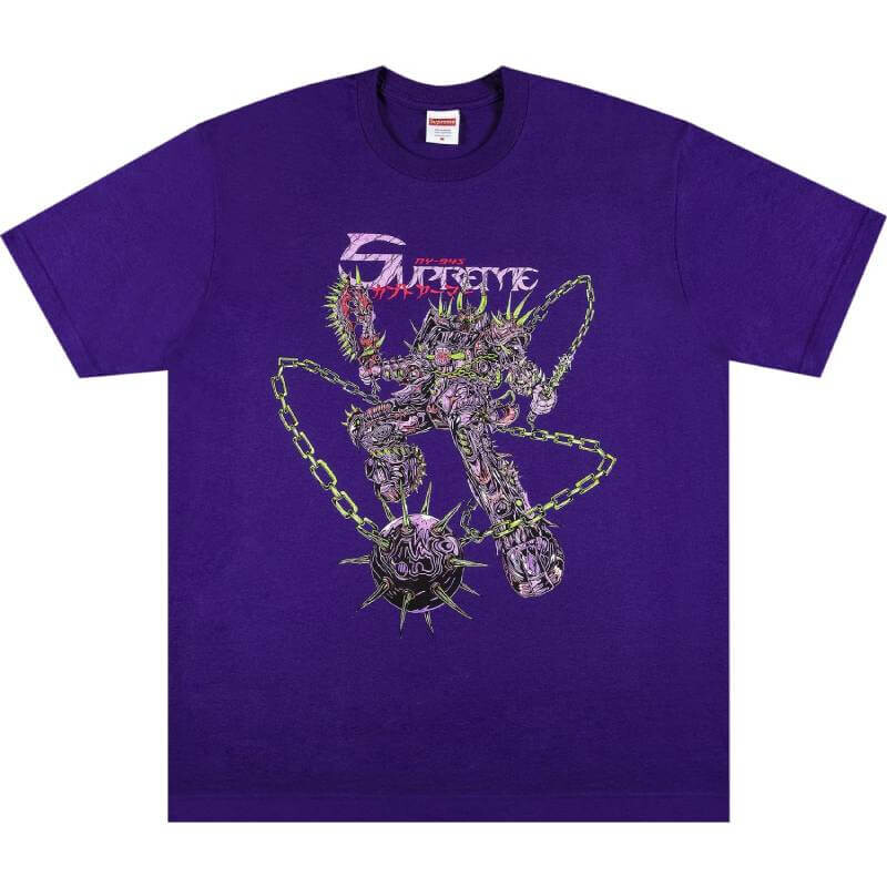 

Футболка Supreme Spikes, фиолетовый