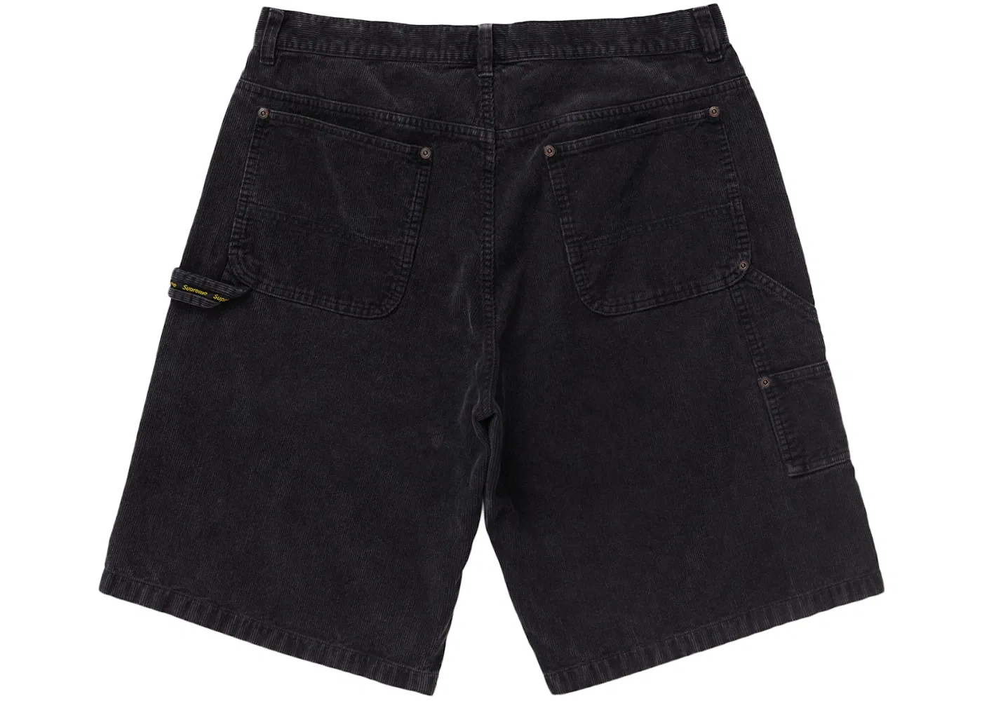 Мужские шорты из вельвета Supreme Short, Black — фото 2