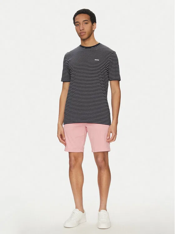Футболка relaxed fit TalesStripe Boss, черный — фото 2