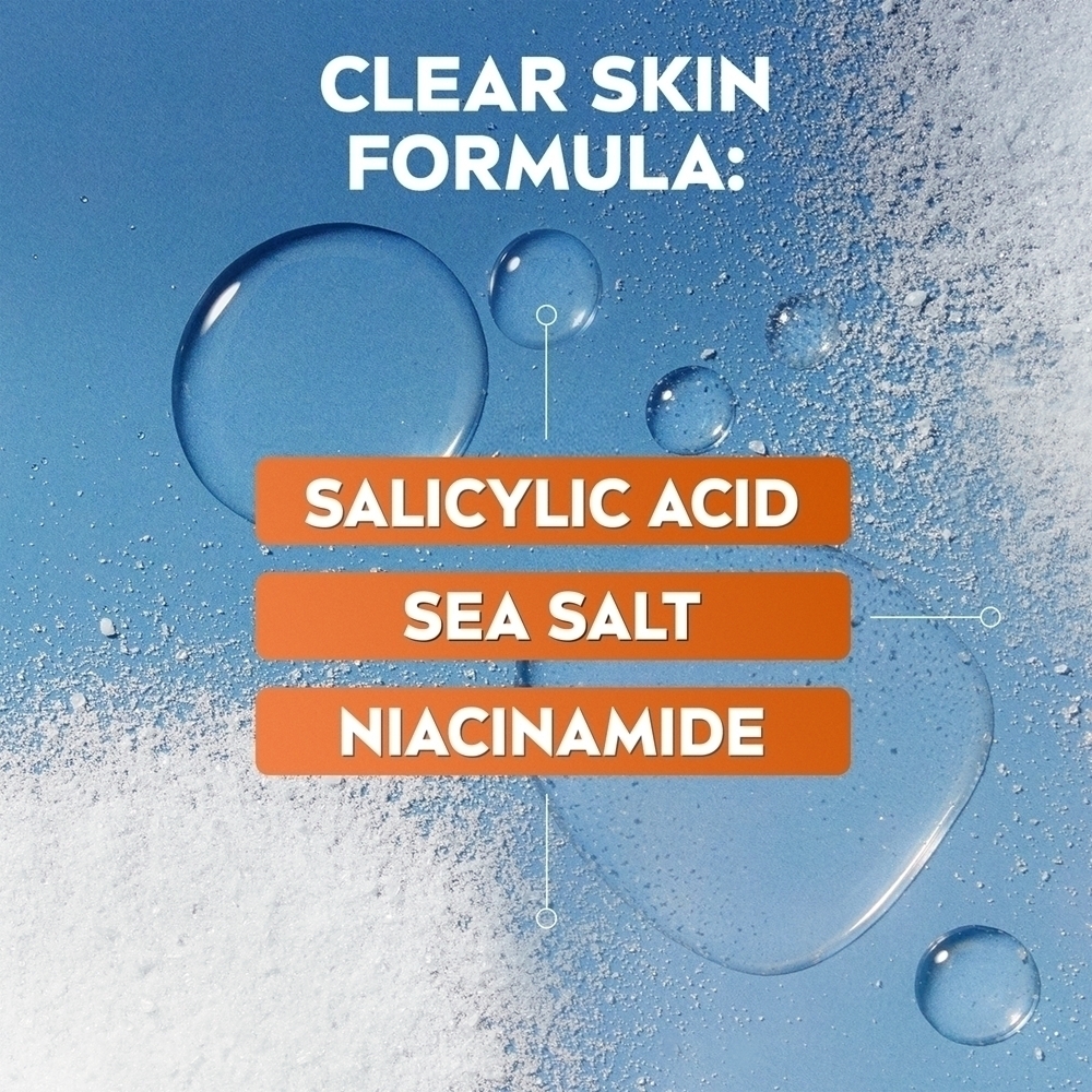 Derma skin clear отшелушивающее очищающее средство для лица Nivea, 150 мл — фото 3