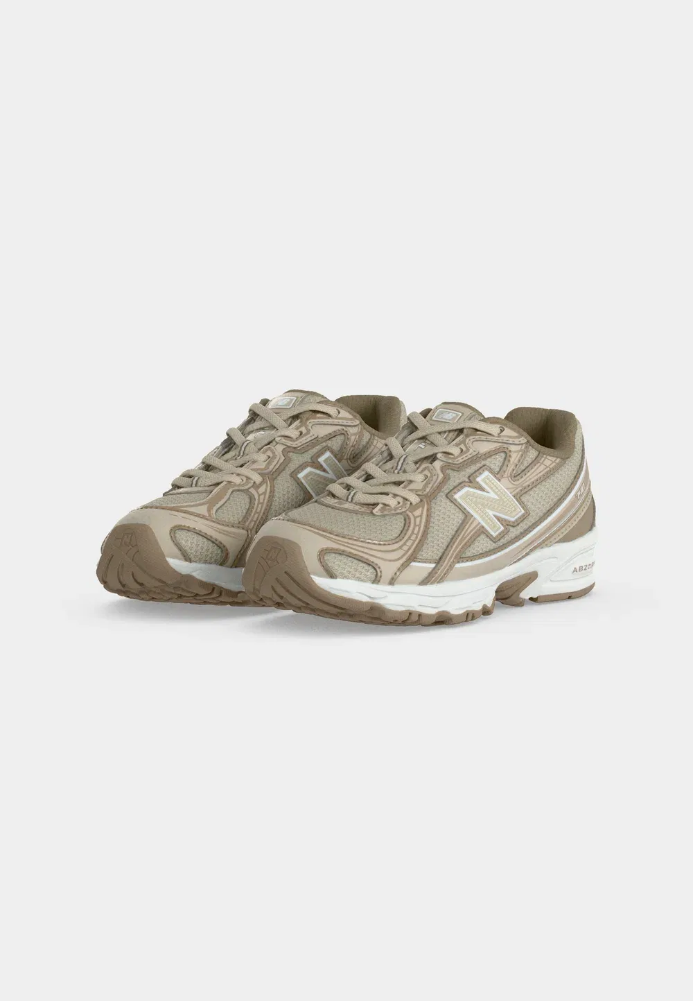 740 унисекс - кроссовки New Balance, Timberwolf/Driftwood — фото 3