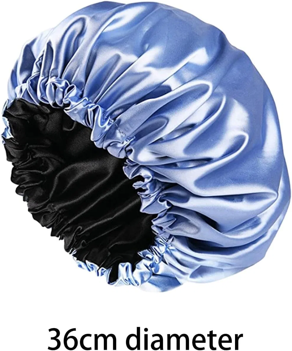 Шапочка для душа, 36 см, Satin, rockible, Blue — фото 3