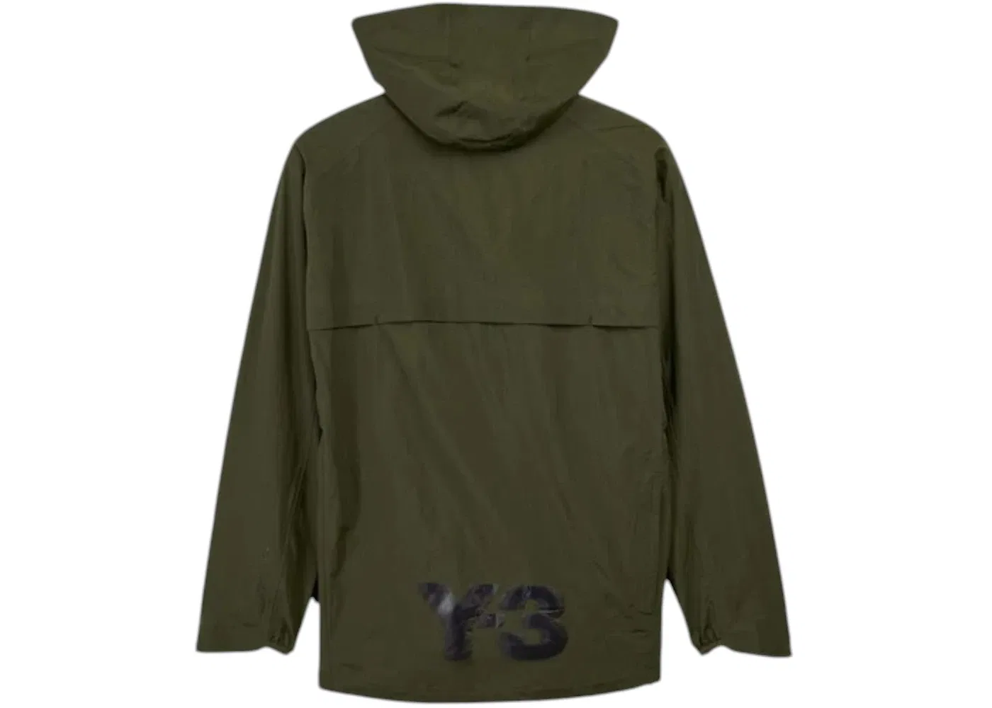 Мужская куртка с водоотталкивающей отделкой Adidas Y-3 Running IX0000 Jacket, Olive Green — фото 2