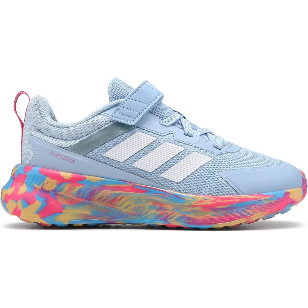 Детские кроссовки Fortarun 4 Adidas, Light Blue/Pastel — фото 2
