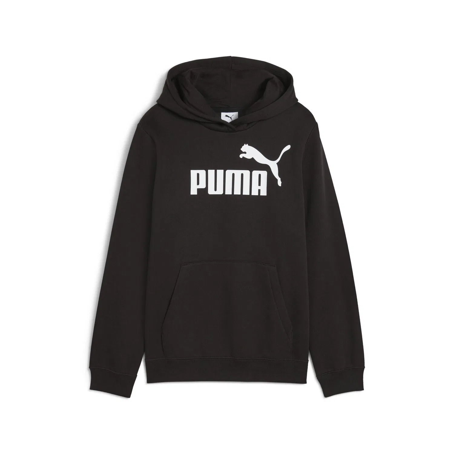 Детское худи с принтом ESS No. 1 Logo Fleece-Hoodie Puma, Schwarz