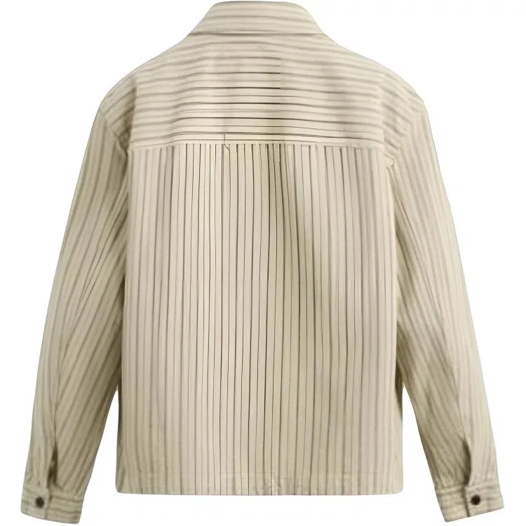 Мужская куртка с лацканами Beige ZARA, Beige — фото 3