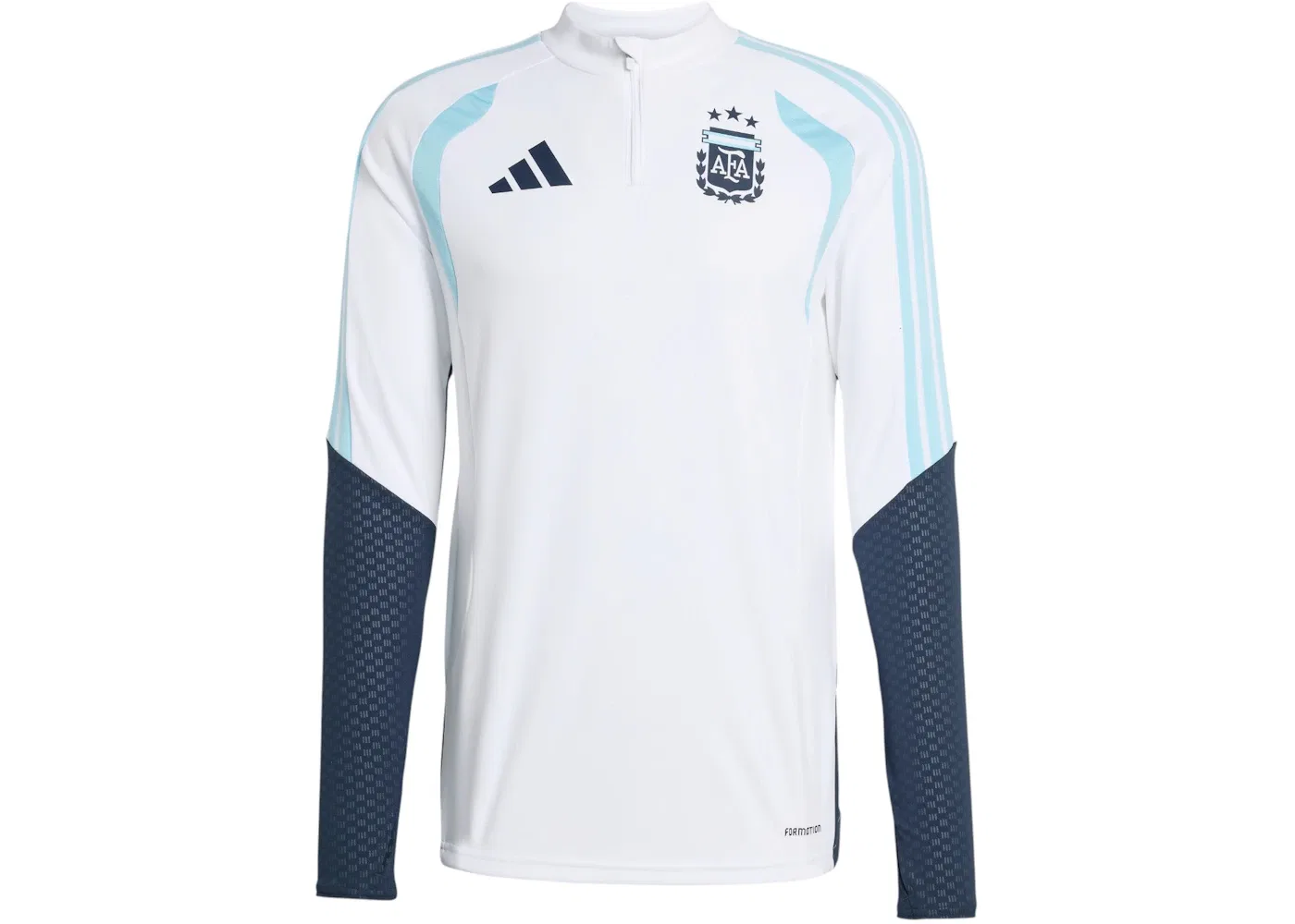Мужской топ Adidas Argentina 2026 Tiro, белый