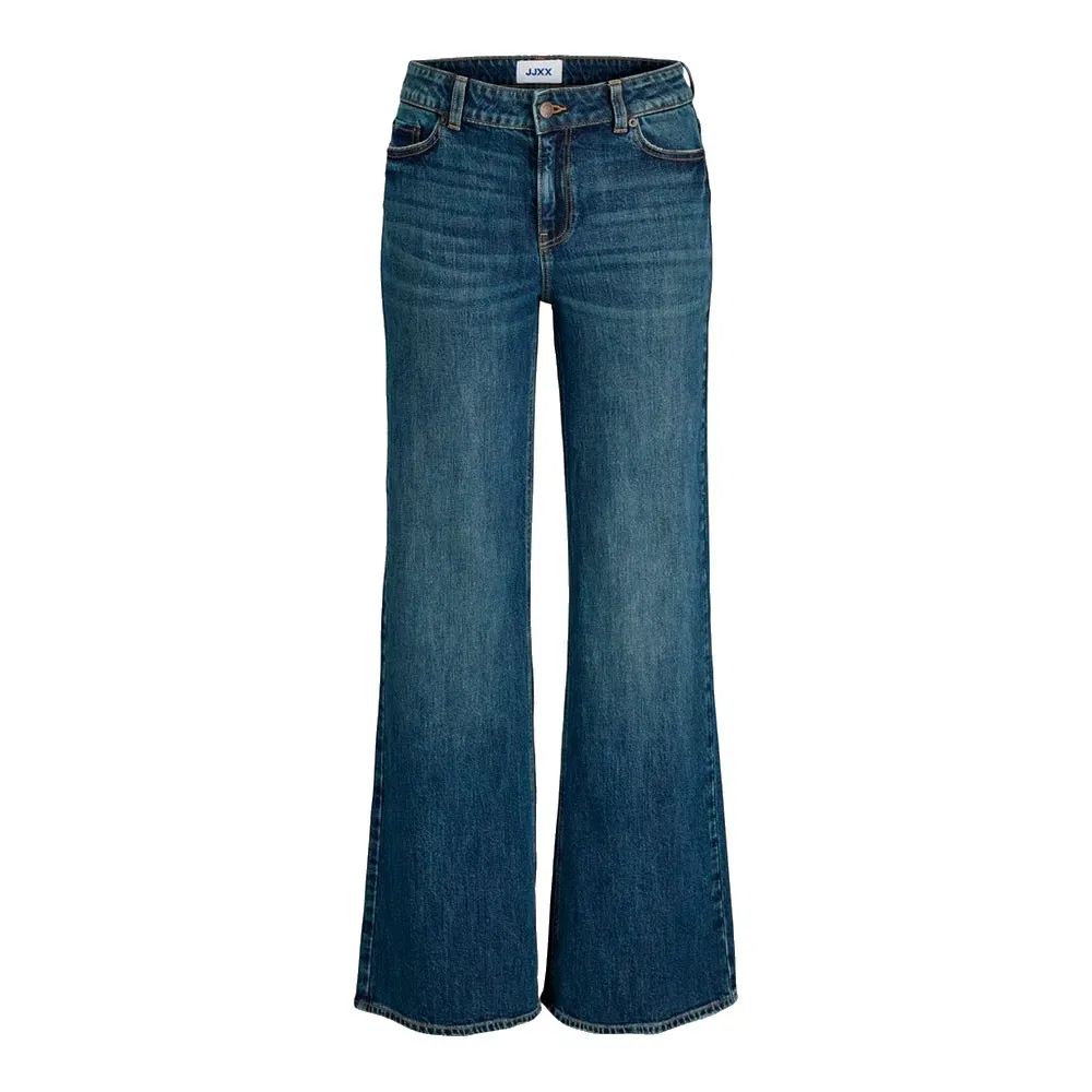 Детские джинсы для девочек клеш с завышенной талией Rome C249 Flare Fit JJXX Jack & jones, Blue — фото 3