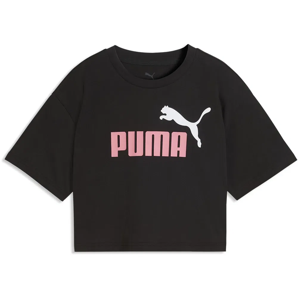 Футболка с коротким рукавом Ess 2 Color Nº1 Lo Puma, черный