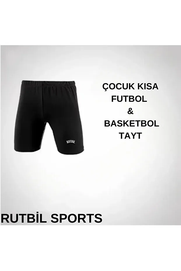 Детские шорты для девочек облегающие Rutbil Sports, Black — фото 3