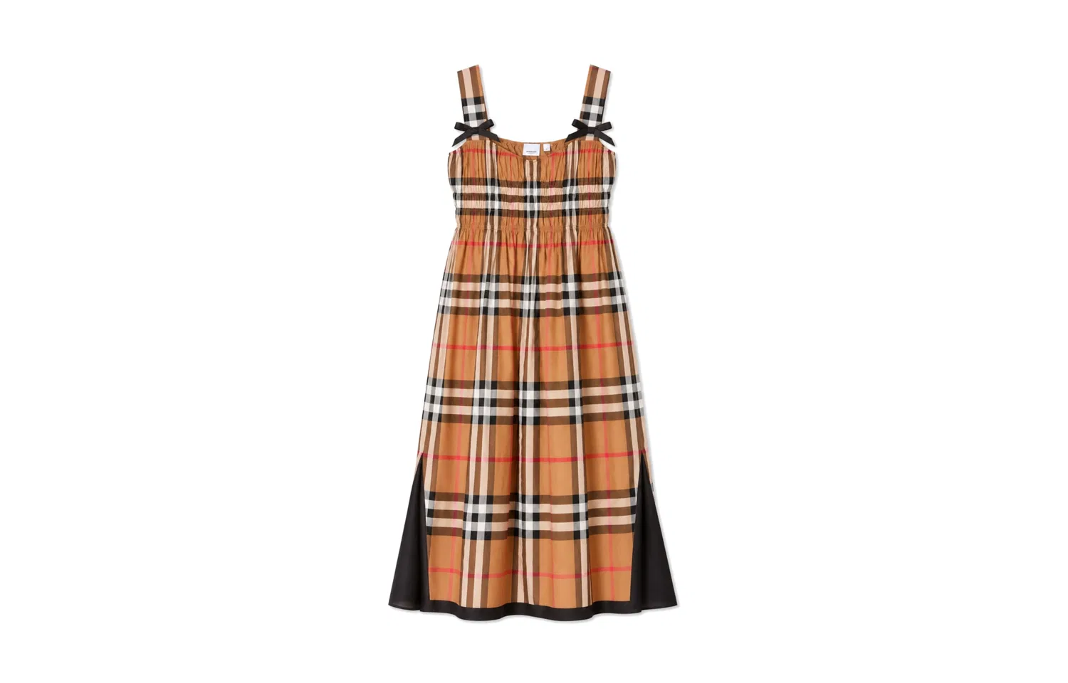 Женское платье-комбинация без рукавов Burberry, Caramel Meadow
