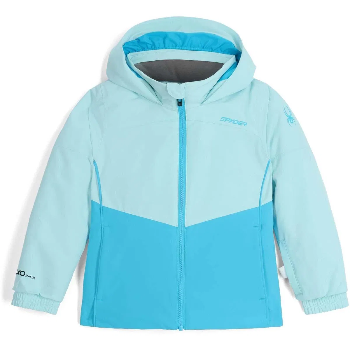 Куртка для девочек с утеплителем Conquer Spyder, Crystal Blue