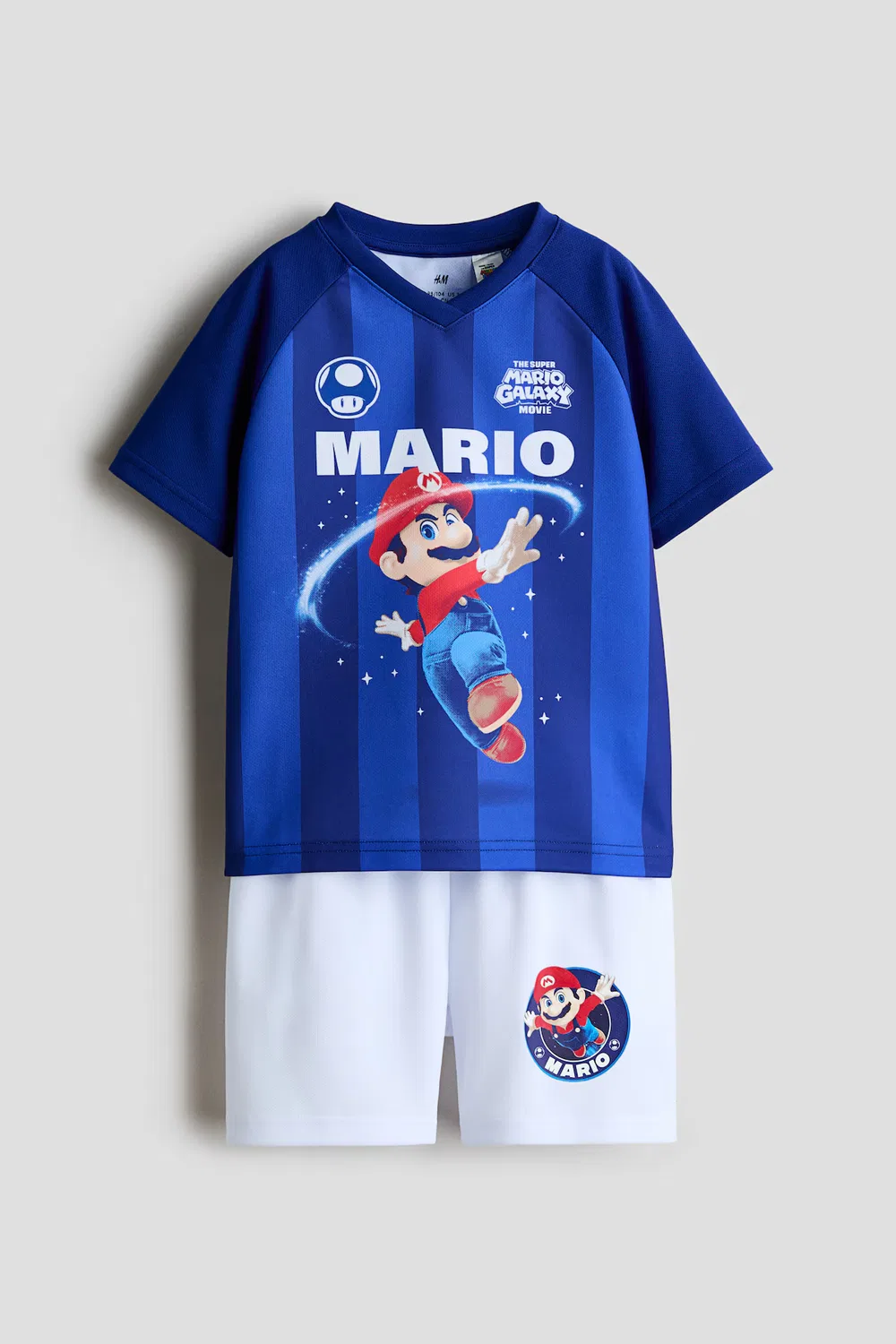 Футбольный набор из 2 предметов H&M, Blau/Super Mario