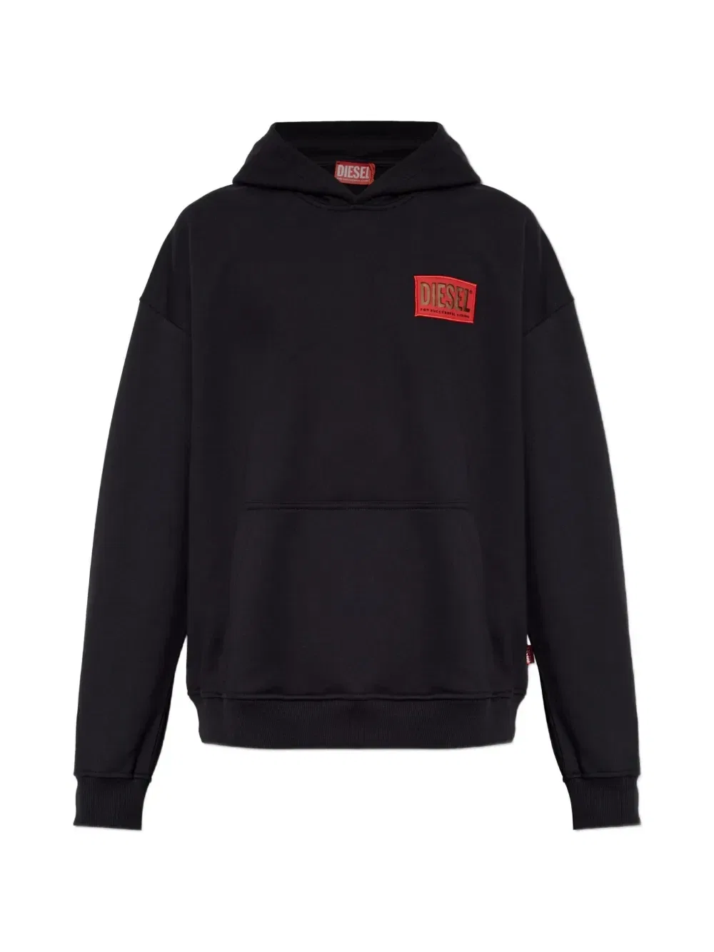 Худи S-Boxt-Hood-S1 с логотипом Diesel, черный
