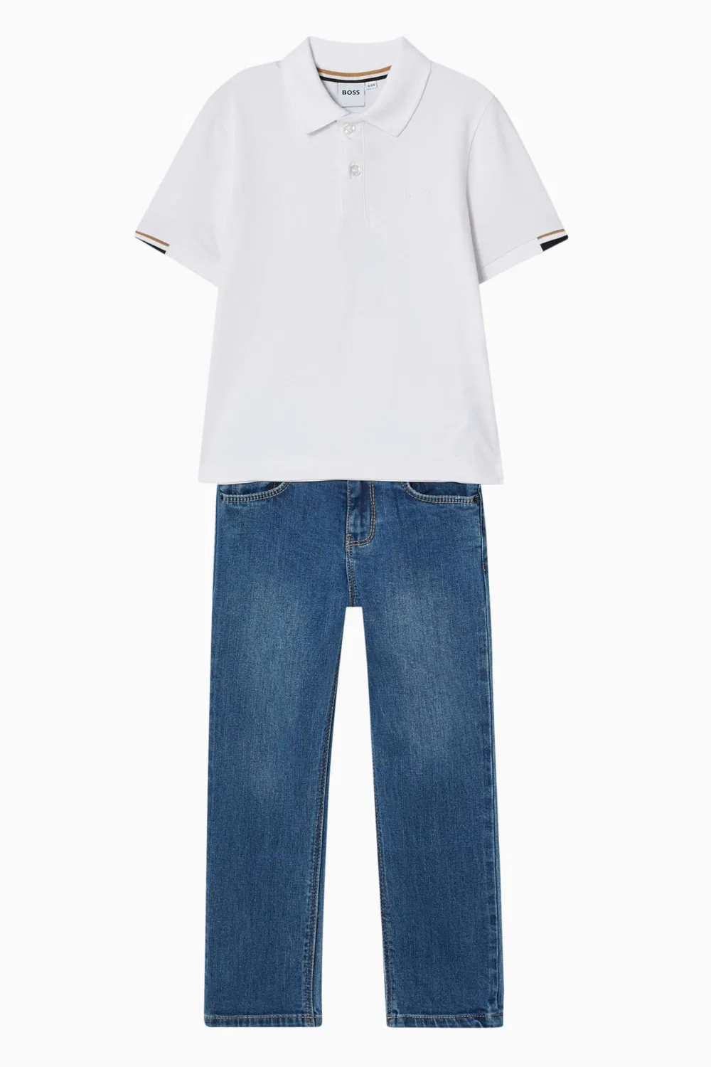 Джинсы прямые BOSS Kidswear — фото 2