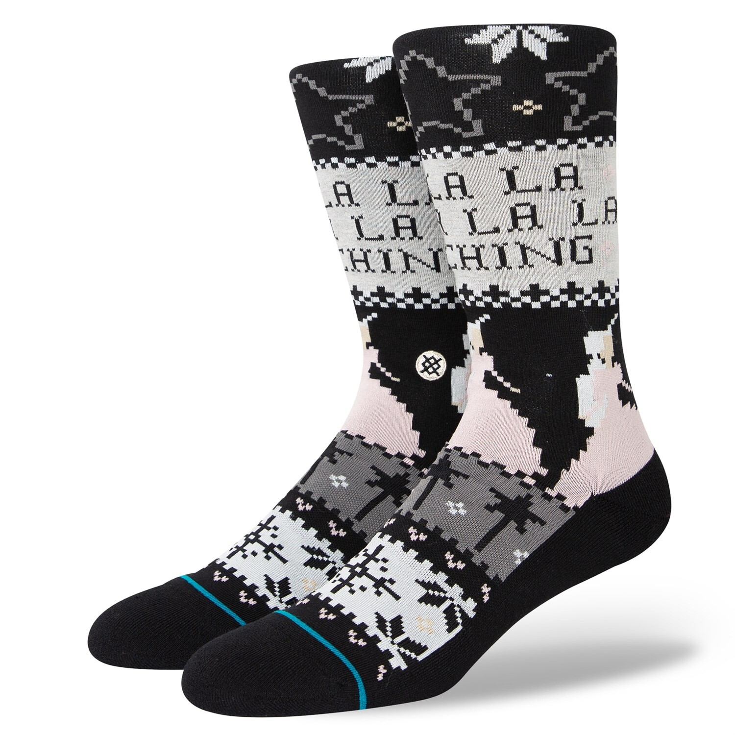 

Носки Stance Princess с единорогом, черный