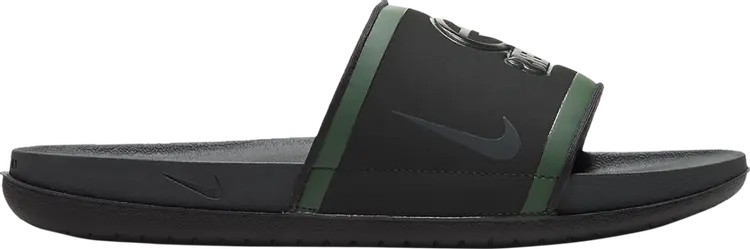 

Сандалии Nike NFL x OffCourt Slide 'Green Bay Packers', черный