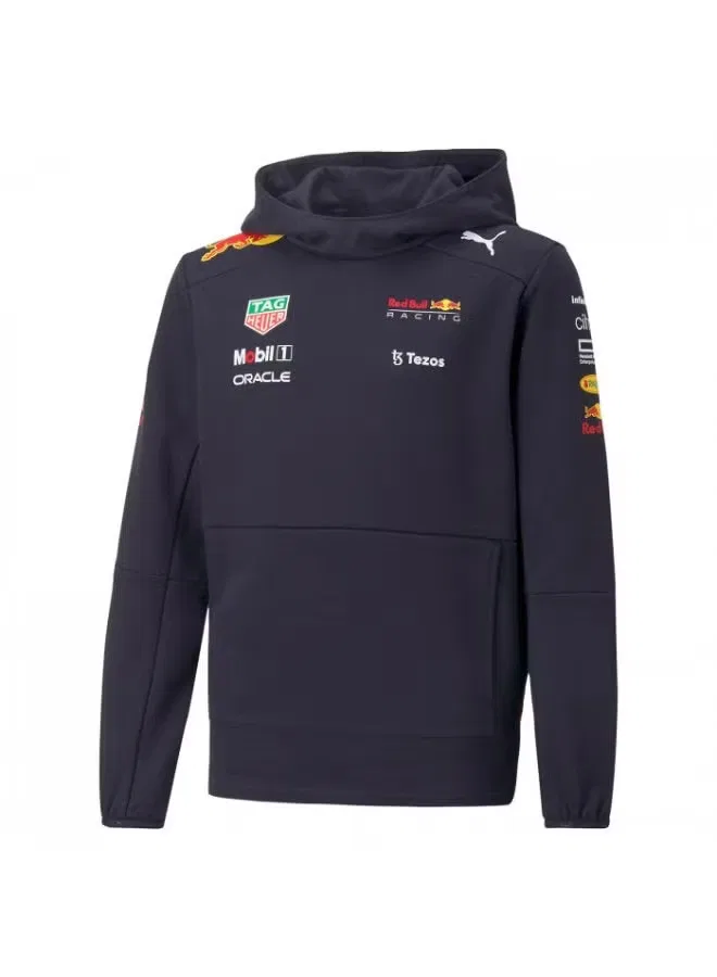 Худи детское с капюшоном RBR RP Kids Team Hooded Sweat Red Bull, темно-синий — фото 2