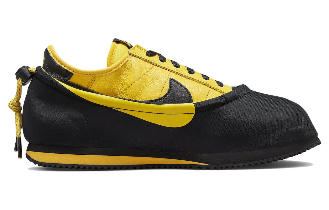 Кроссовки Nike Cortez Sp Clot Clotez Bruce Lee, желтый/черный — фото 2
