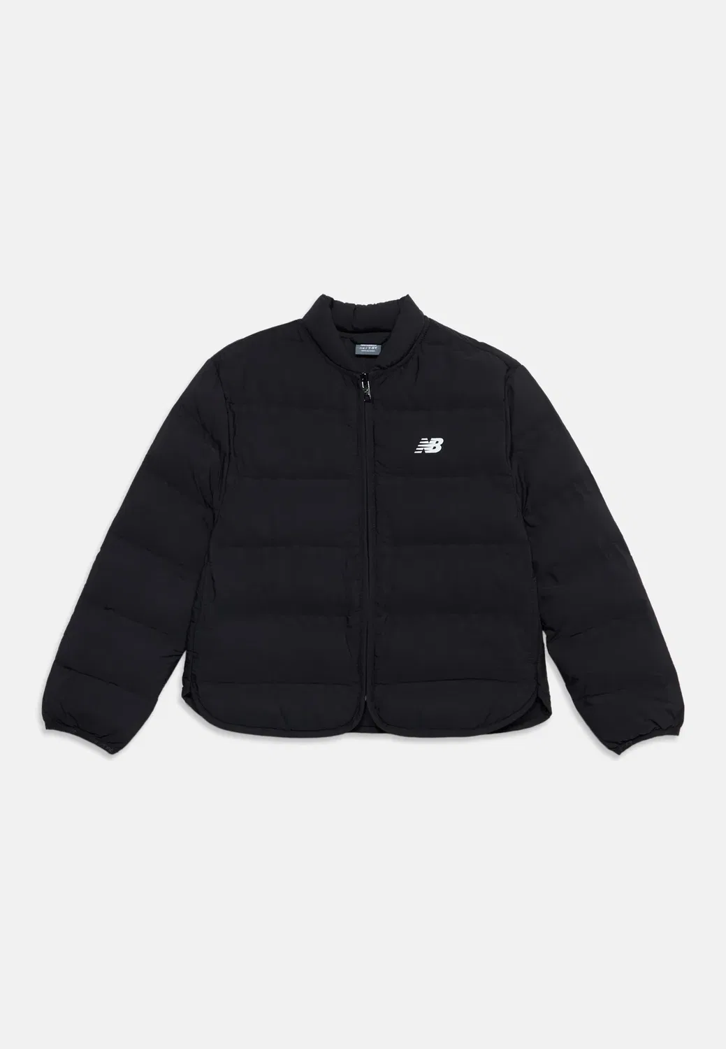 Укороченная, склеенная - легкая куртка New Balance, Caviar — фото 3