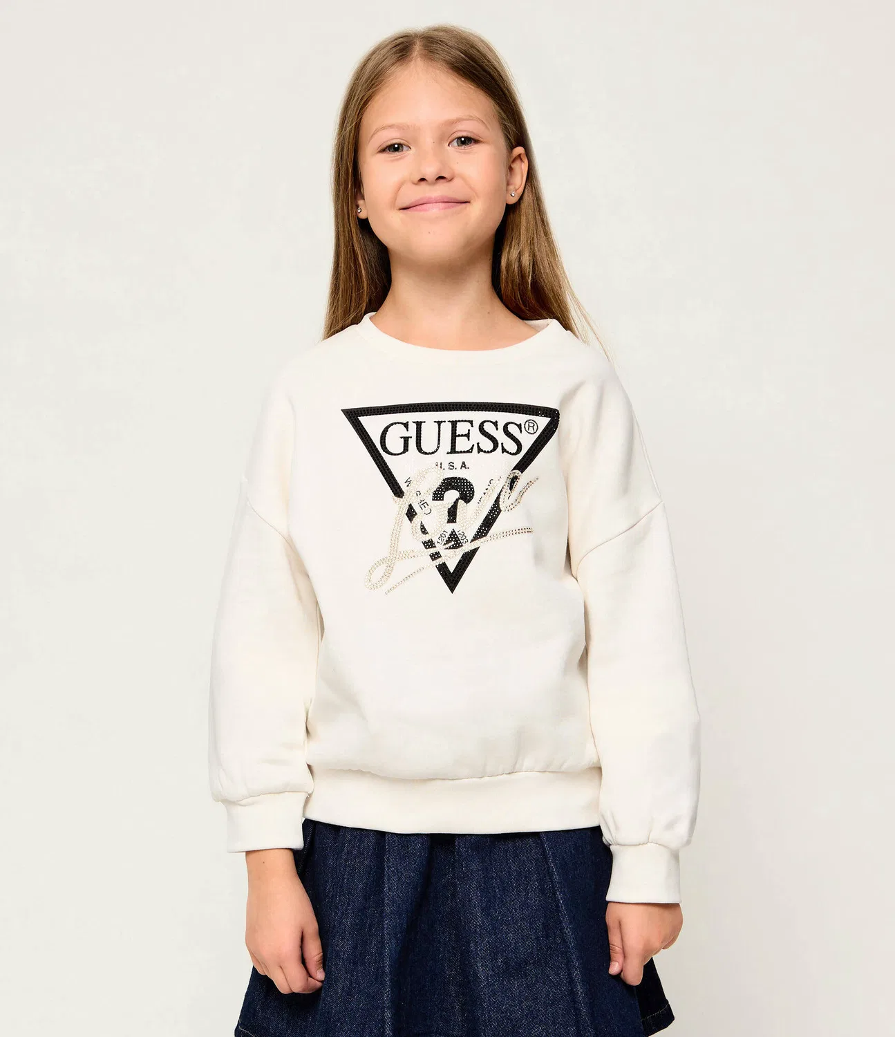 Свитшот Guess, цвет Crema