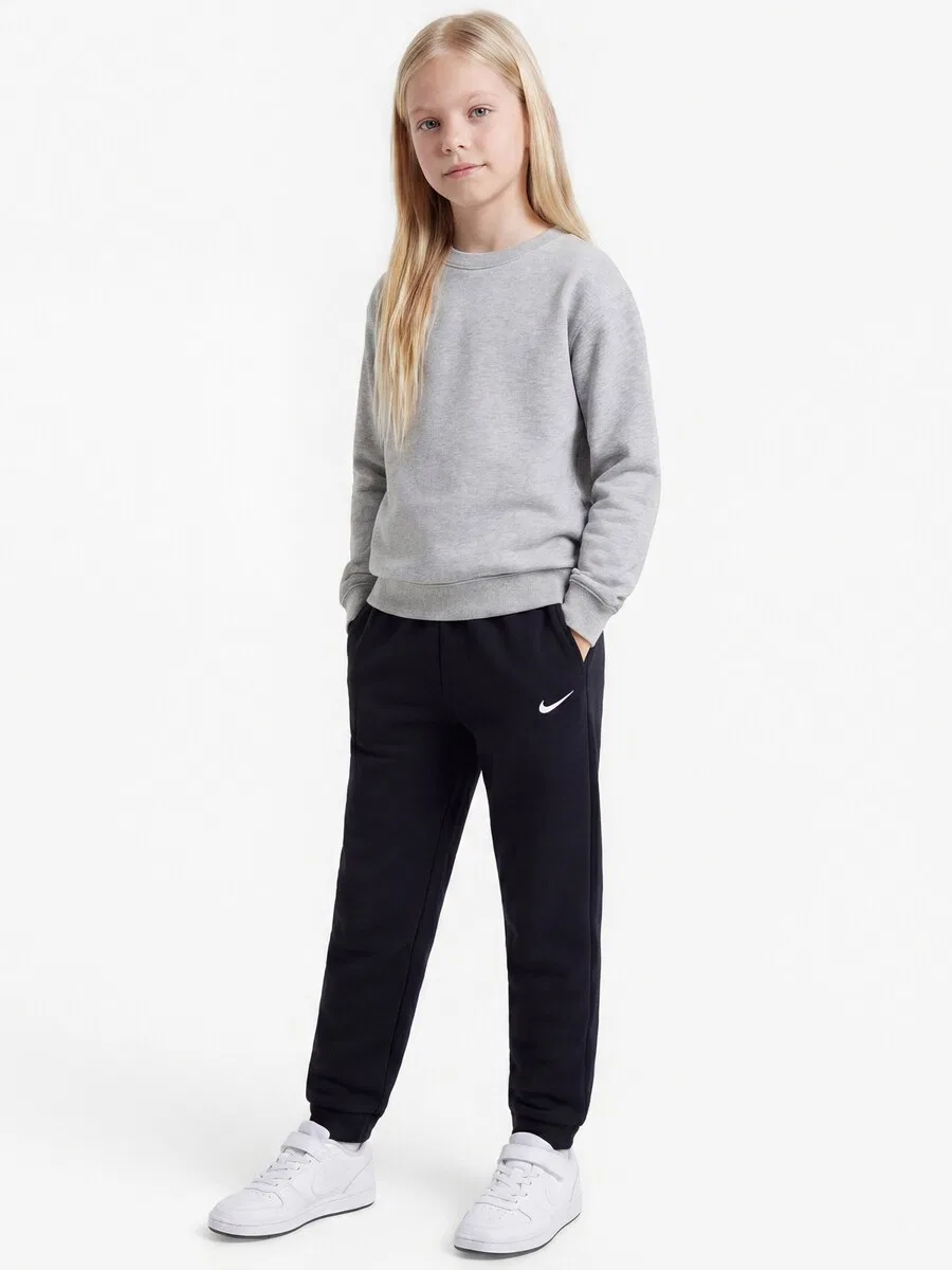 Зауженные брюки Nike Sportswear 'STUDIO' черного цвета — фото 2