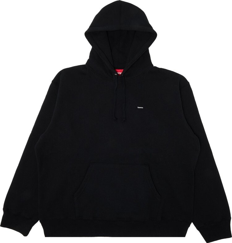 

Толстовка Supreme Small Box Hooded Sweatshirt 'Black', черный
