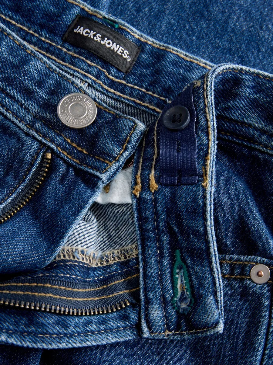 Джинсы Jack & Jones Junior Wide leg Jeans синего цвета — фото 3