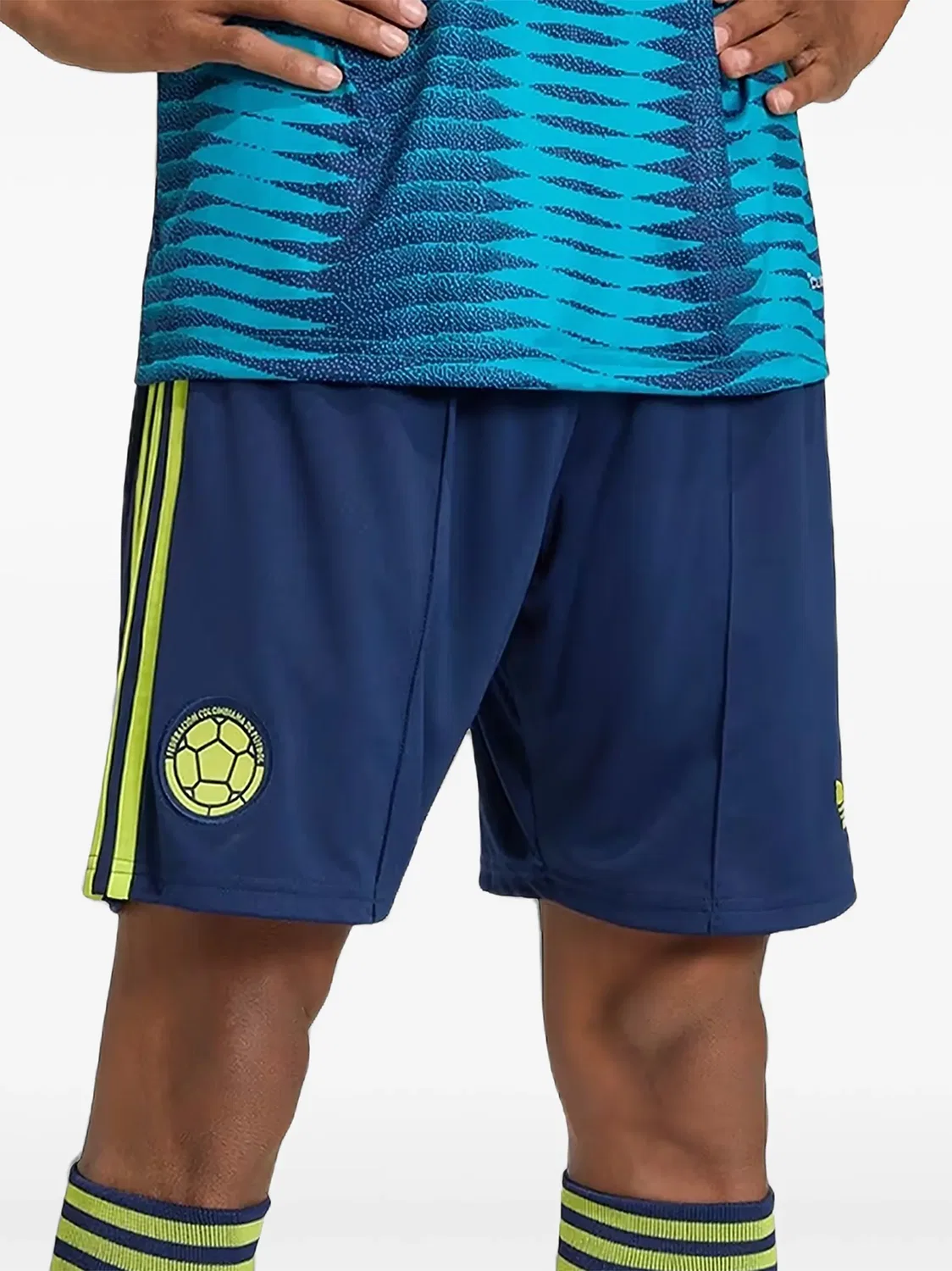 Шорты Colombia 26 Away Adidas, синий — фото 2