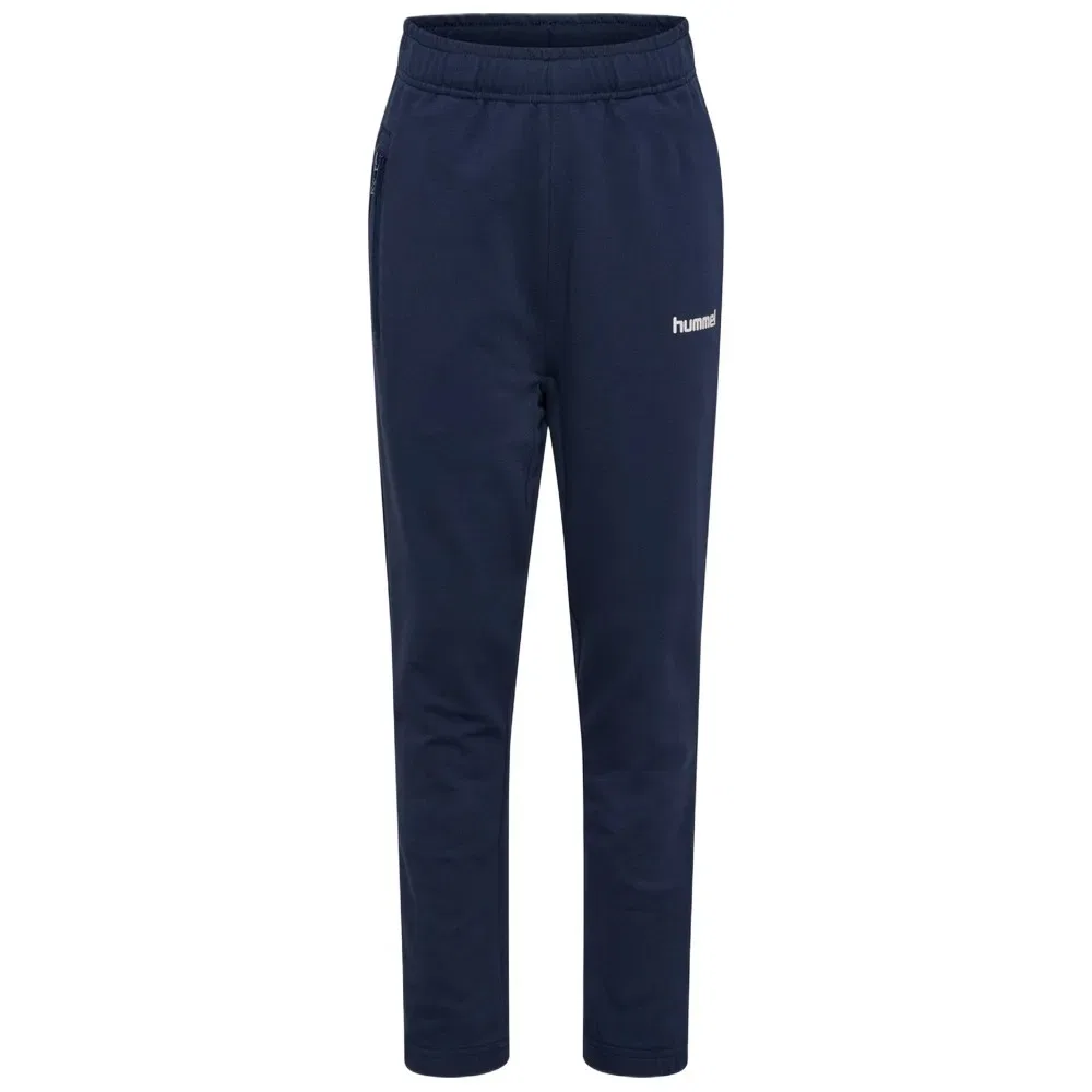 Детские спортивные брюки с регулируемой талией Regular Logo Adjust Waist Hummel, Blue