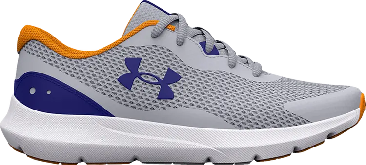 

Кроссовки Under Armour Surge 3 GS Mod Grey Bauhaus Blue, серый