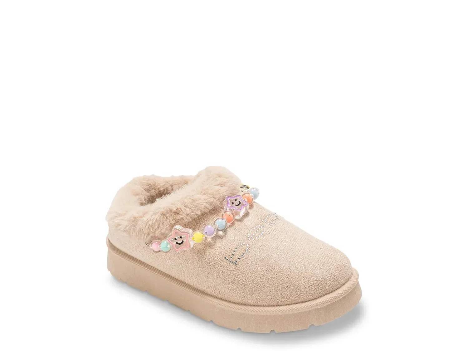 Клоги Margot с кристаллами, bebe, песочный