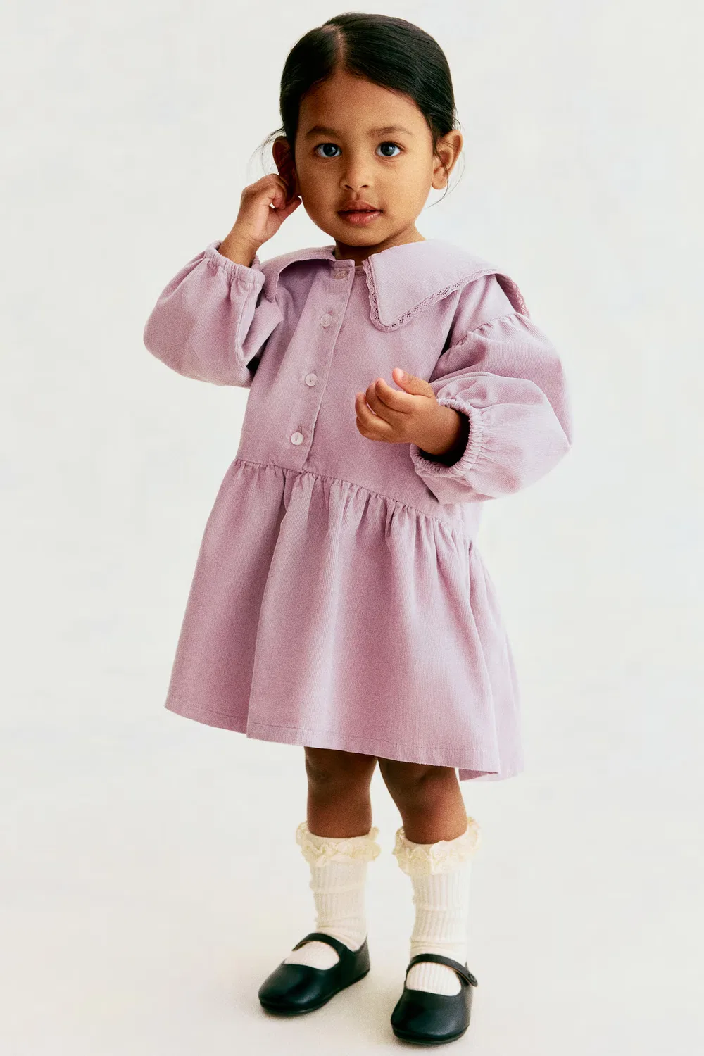 Платье из хлопкового вельвета H&M, Helllila — фото 2