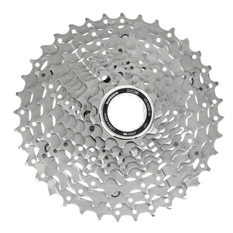 

10 - скоростная кассета Shimano CS - HG50, серебряный