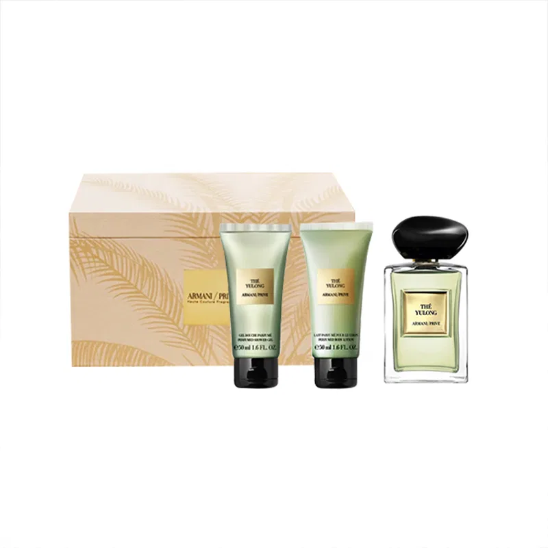 Набор ароматов Jade Dragon Tea 3x50 мл Giorgio Armani, Черный