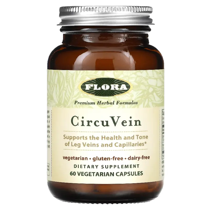 

CircuVein Flora, 60 вегетарианских капсул